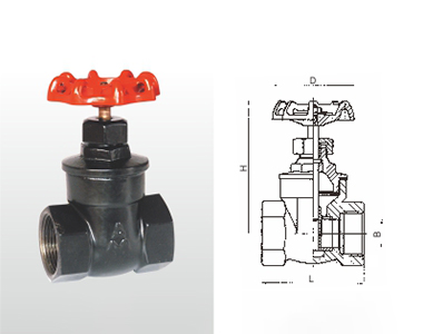 6199 Z15T-16Q 鐵制閘閥
