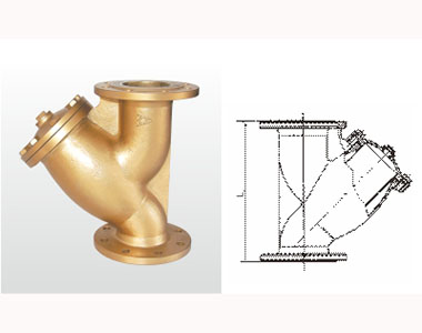 603 SY41-16T 黃銅法蘭過濾器