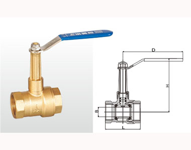 269 Q11F-20T 黃銅空調(diào)球閥