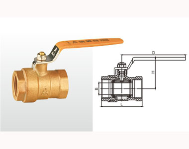 286 Q11F-20T 青銅球閥