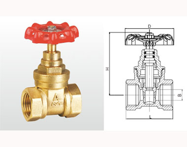 128_168 Z15W-16T 黃銅閘閥