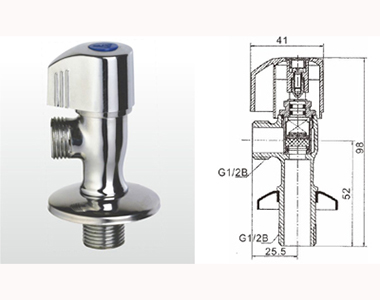 317 JWCT-W 黃銅直角閥