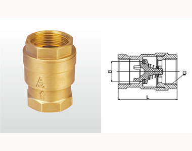 412 H12X-16T 黃銅升降式止回閥